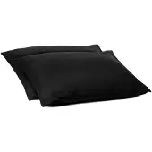 Zelesta Wonderbed Kussensloop Set van 2 - Black 80x80cm