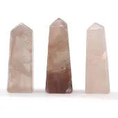 Ancient Wisdom Gemstone Obelisk Point approx 5cm - Smokey Quartz