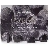 AW Gifts Four Gemstone Shapes - Black Tourmaline