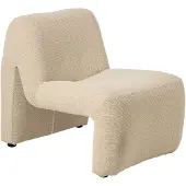 J-Line Chaise longue Margo - multiplex/stof - ecru