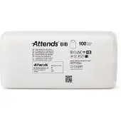 Attends BIB Wegwerpslabben voor volwassenen - 9 pakken van 100 slabben