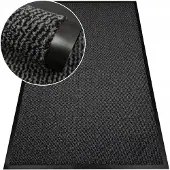 Nestor Entreemat Deurmat 80x120 cm Zwart Antislip PVC Bodem