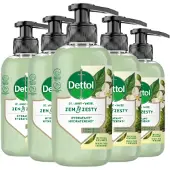 Dettol Handzeep – Antibacterieel – Zen & Zesty – Groene Thee & Bergamot – 300 ml x5