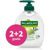 Palmolive 2+2 Gratis: Handzeep Naturals Olijf Melk 300 Ml