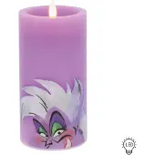 Enesco Disney Home Fragrance - Ursula Purple LED Candle