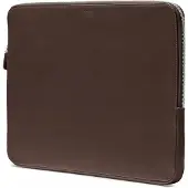 Puccini Leren Laptop Etui 15 Inch Donkerbruin VC92526-2
