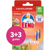Wc Eend 3+3 Gratis: Fresh Discs Duo Navulling Mango Verse 72 Ml