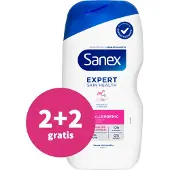 Sanex 2+2 Gratis: Douchegel Expert Skin Health Hypoallergeen 400 Ml