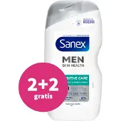 Sanex 2+2 Gratis: Douchegel Men Sensitive 400 Ml