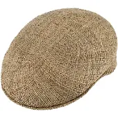 Fiebig Flatcap Zeegras luchtige zomer flatcap maat S