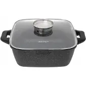Odelo Serey Vierkante Pan 28 cm, 6L met Greblon C2 Anti-aanbaklaag