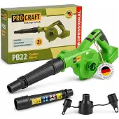 Procraft PB22bb accu-bladblazer 20 V Solo - zonder accu, zonder oplader