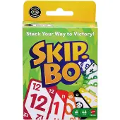 Mattel Skip-Bo - Kaartspel - Voor 2-6 Spelers - Verkenning van Strategie