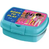 COLZANI Barbie lunchbox kunststof - Snackbox voor kinderen