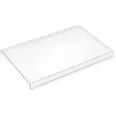 VHV - Snijplank - Transparante Acryl Plank met Rand - Voor Keukenblad