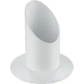 Famanu - Universele metalen trekhaakdop, matwit, 50 mm, beschermkap voor trekhaak