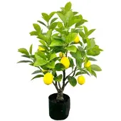 Van der leeden Kunstplant Citroenboom – 80 cm