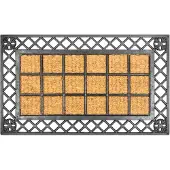 Maan Kokosmat Deurmat 40x60 cm - Natuurlijk en Decoratief