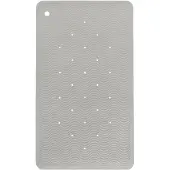 Hevea Wave Badmat Rectangle - Granite