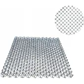 Maan Metalen Deurmat 35x50cm - Gegalvaniseerd en duurzaam