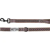 Flamingo Hond Looplijn Canggu Blauw 1,8m 25mm