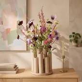 Maxifleur Kunstplanten Kunstboeket Marleen Miami 75 cm in Twisted Tubevaas