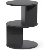 Vicco bijzettafel Trino, Zwart, 40 x 40 cm