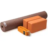Yogistar Yoga-Set kick it - two (Yogamatte + 2x Yogablock + Yogagurt)