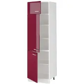Vicco Hoge kast R-Line Rode hoogglans/Wit 60 cm, Model 63180