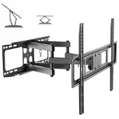 Universeel TV Muurbeugel 37-70 inch, Kantelbaar & Draaibaar, 40kg, VESA 600x400