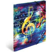 Herma Elastomappen A4 PP Music