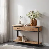 Maxifleur Kunstplanten Kunstboeket Gwen Geneve 50cm inclusief buisvaas