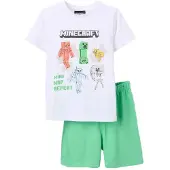 Zippy 3107147801 Korte Mouw Pyjama Groen,Wit 3-4 Years Jongen