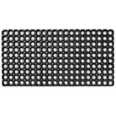 ANRO Deurmat Zwart 40x80 cm - Schoonloopmat - Antislip
