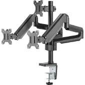 Deltaco ARM-0352 Monitor Arm - 3 Schermen - Bureaustandaard - 17-27 inch - Zwart