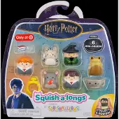 Squishmallows SQUISH-A-LONGS - 6 Figure Pack Harry Potter Style 3 W2