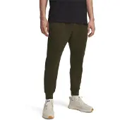 Under Armour Heren-joggingbroek van Unstoppable-fleece met ritszakken (Groen)