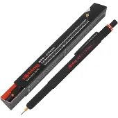 Rotring 800+ Mechanisch vulpotlood en aanraakscherm | 0,7 mm | zwart metalen behuizing