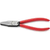Knipex Platbuigtang zwart geatramenteerd met kunststof bekleed 180 mm - 2001180
