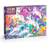 Mudpuppy Unicorn Magic 100 Piece Puzzle