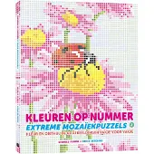 Uitgeverij MUS Kleuren op Nummer: Extreme Mozaïek Kleurboek 2