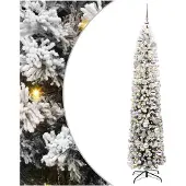 vidaXL Kunstkerstboom Groen 180 cm PVC en Staal en Kunststof