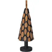 vidaXL Kerstboom Bruin 61 cm Massief Teakhout