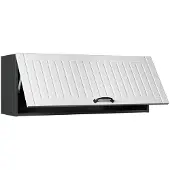 Vicco Hangkast Fame-Line, Wit Landhuis/Antraciet, 100 cm