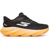 SKECHERS Aero Burst Slip-ins hardloopschoenen zwart/oranje AW26, Maat 46 - EUR