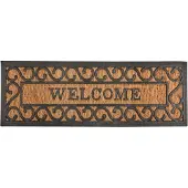 Esschert Design | Deurmat Welkom | Rubber en kokosnoot | 75x25cm