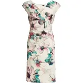 Swing Jurk crème / spar / sering / bessen