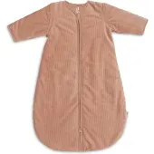 Jollein Slaapzak Afritsbare Mouw Rib Light Terra 70cm maat 70cm