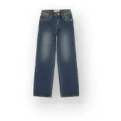 Vingino Meisjes Wide Leg Jeans Cato Meisje Blauw 104
