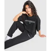 New Balance Outline Cuff Joggers, black